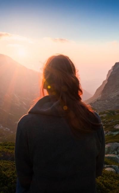 Woman on a journey